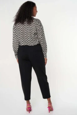 Broek Met Ritsdetails -Ms Mode M11210012 10