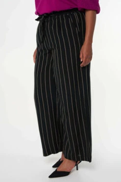 Broek Met Linnen 14 Broek Met Linnen -Ms Mode M11273011 12