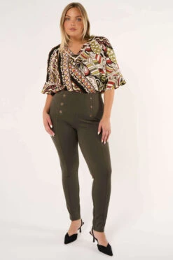 Tregging Met Gouden Details 15 Tregging Met Gouden Details -Ms Mode M29126084 13