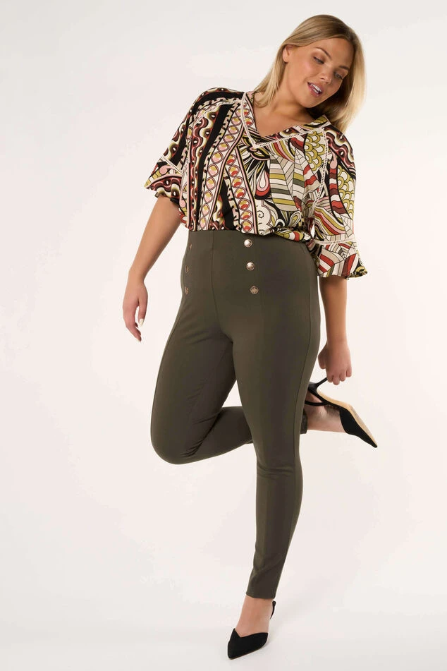 Tregging Met Gouden Details 3 Tregging Met Gouden Details