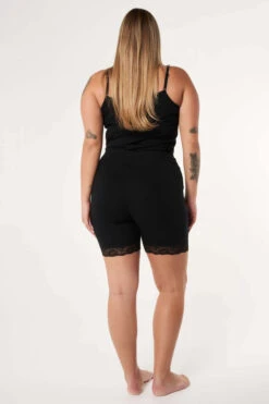 2 – Pack Korte Legging Met Kant -Ms Mode M39036012 10