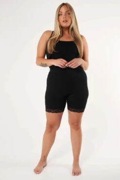 2 – Pack Korte Legging Met Kant