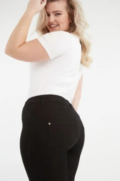 Slim Fit 32 Inch Tregging POPPY 15 Slim Fit 32 Inch Tregging POPPY -Ms Mode M98012012 13