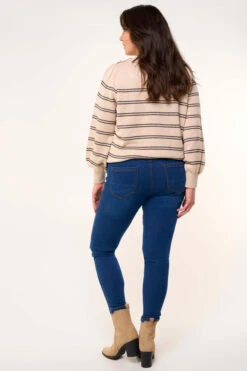 Slim Fit 30 Inch Tregging POPPY 12 Slim Fit 30 Inch Tregging POPPY -Ms Mode M98924008 10