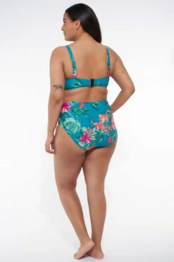 High Waisted Bikini Broekje Met Print -Ms Mode R80029005 12