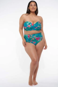 High Waisted Bikini Broekje Met Print -Ms Mode R80029005 13