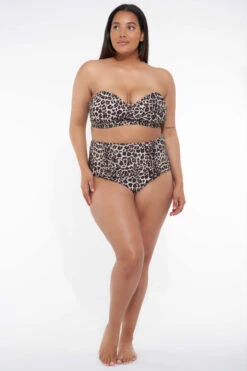 Bandeau Bikini Top Met Print -Ms Mode R80030003 14
