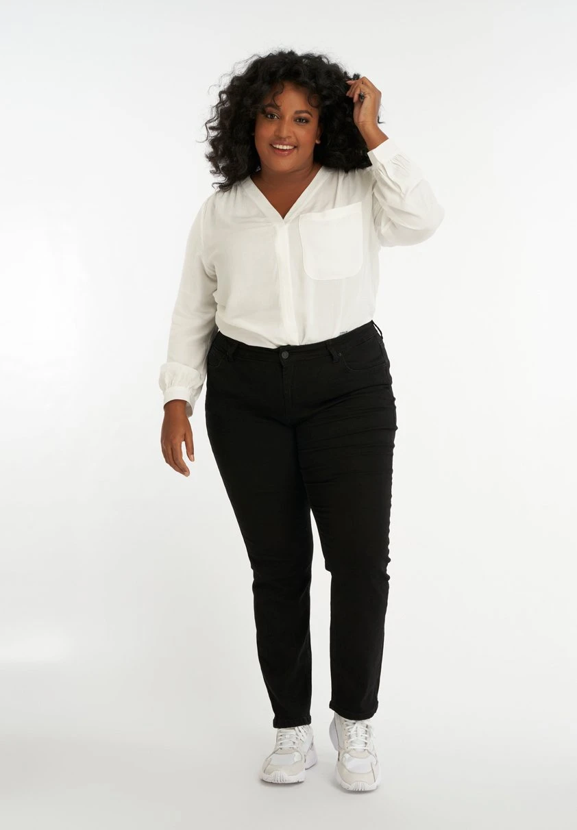 Rose - Slim Fit Jeans - Black 4 Rose - Slim Fit Jeans - Black - Afbeelding 2