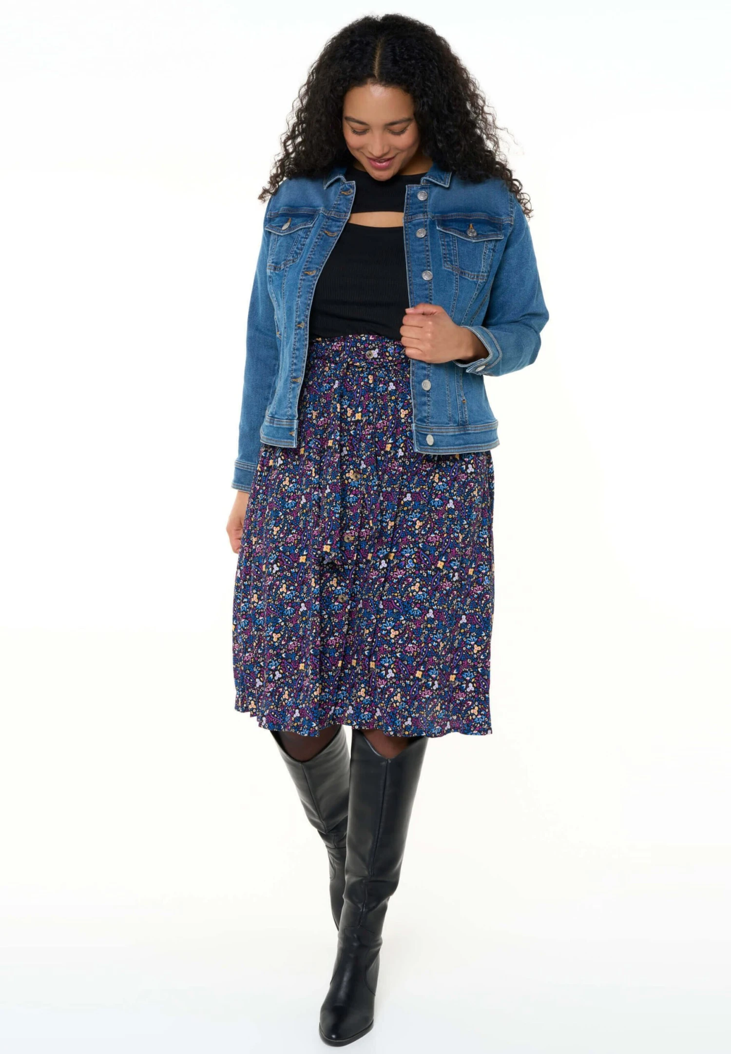 Spijkerjas - Stonewash Denim 4 Spijkerjas - Stonewash Denim - Afbeelding 2