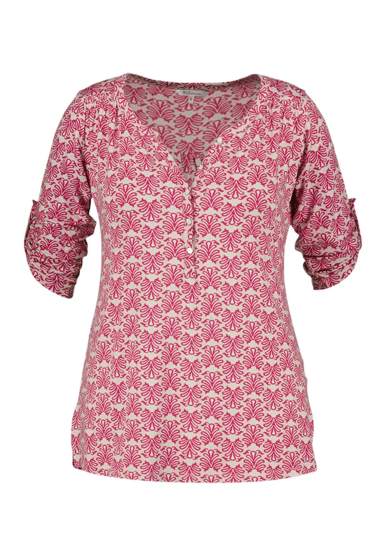 E-Fabiola Print - Blouse - Multi Pink 6 E-Fabiola Print - Blouse - Multi Pink - Afbeelding 4