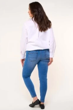 Jeggings - Blue -Ms Mode a900f0ade03243e1bfac9d0ce5d59e9d