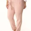 Met Strik Ceintuur - Broek - Pink 1 Met Strik Ceintuur - Broek - Pink -Ms Mode ab404b04f42f472dbdd6f42addbb8063