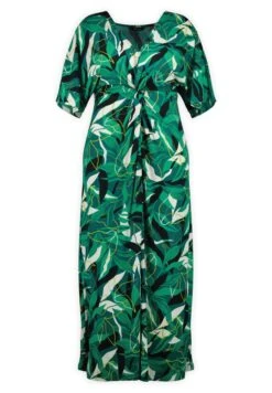 Maxi Met Gedraaide Detail - Maxi-Jurk - Multi Green 12 Maxi Met Gedraaide Detail - Maxi-Jurk - Multi Green -Ms Mode b025388bda864e8d96d31bf356eed63a