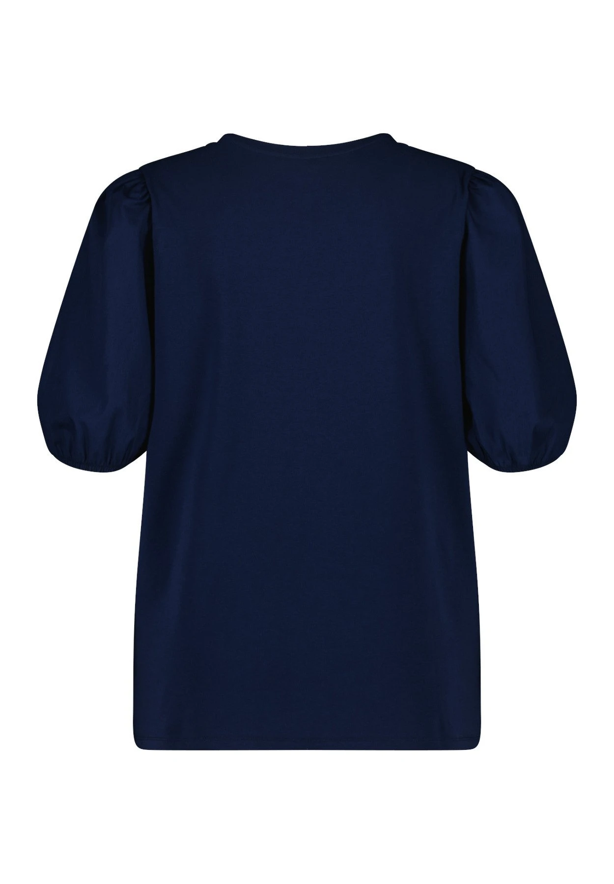 Met Pofmouwen - Blouse - Navy Blue 9 Met Pofmouwen - Blouse - Navy Blue - Afbeelding 7