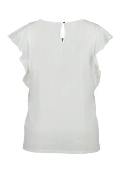 Met Korte Mouwen - Blouse - Off White -Ms Mode b9e9a84ad29543669c8113f34ebb2c13