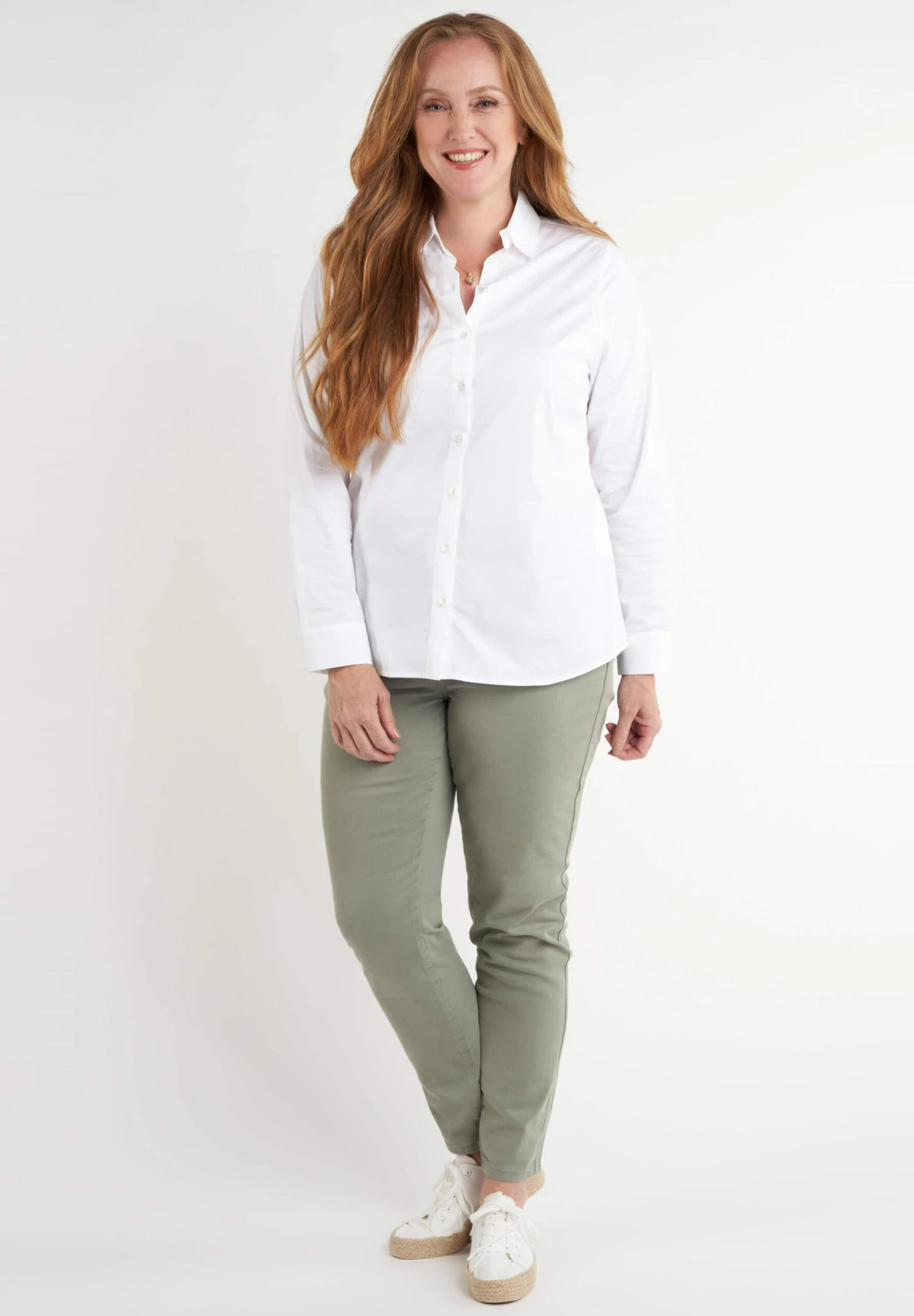 Overhemdblouse - White 4 Overhemdblouse - White - Afbeelding 2