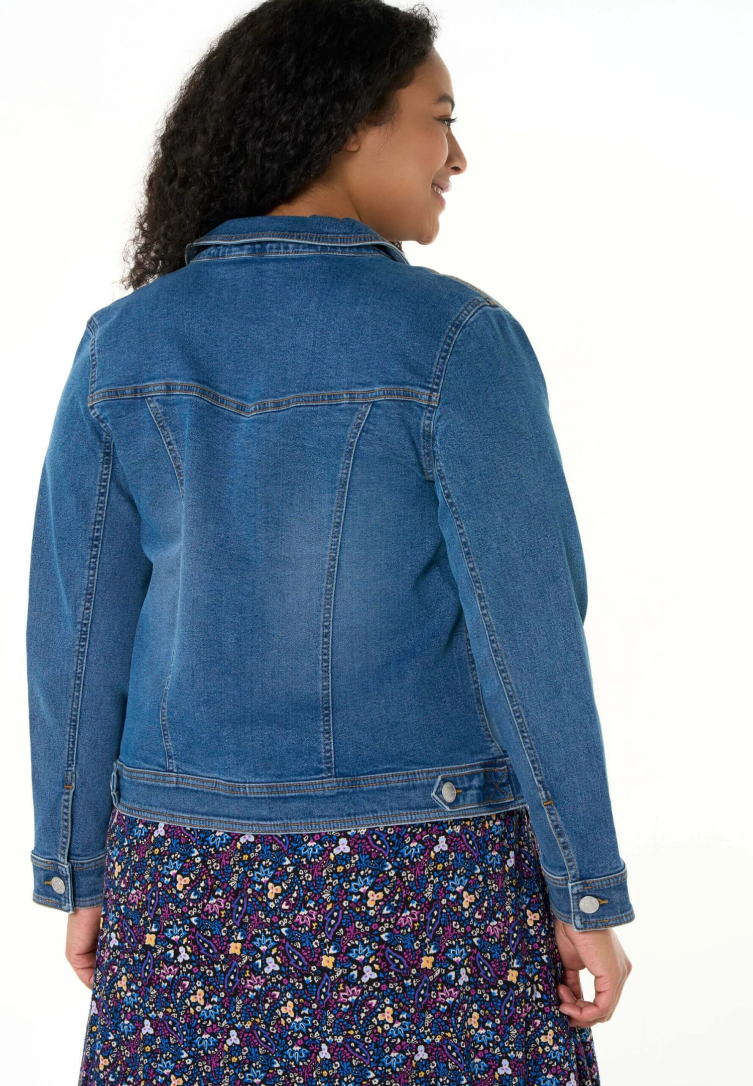 Spijkerjas - Stonewash Denim 5 Spijkerjas - Stonewash Denim - Afbeelding 3