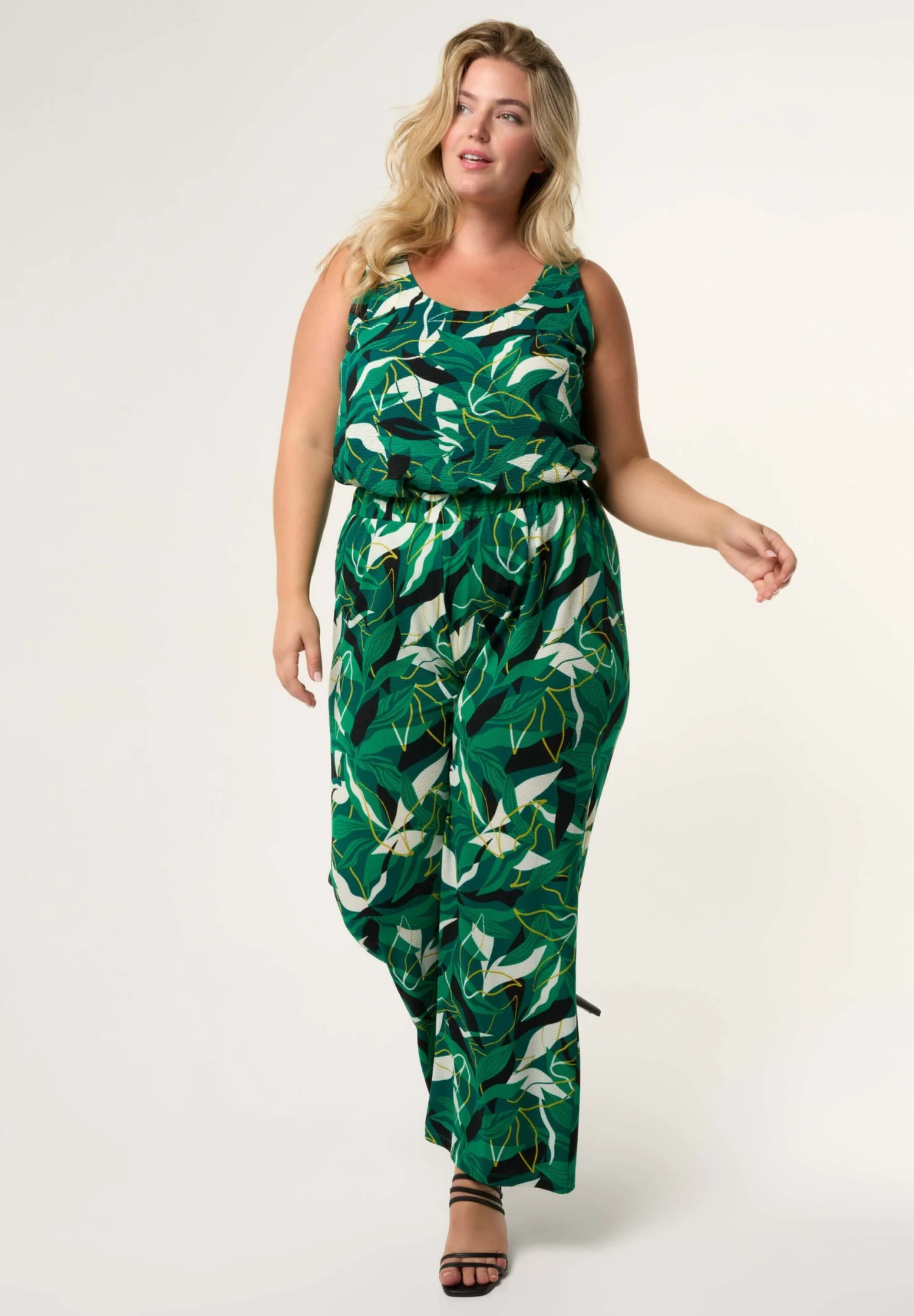 Met Print - Broek - Multi Green 7 Met Print - Broek - Multi Green - Afbeelding 5