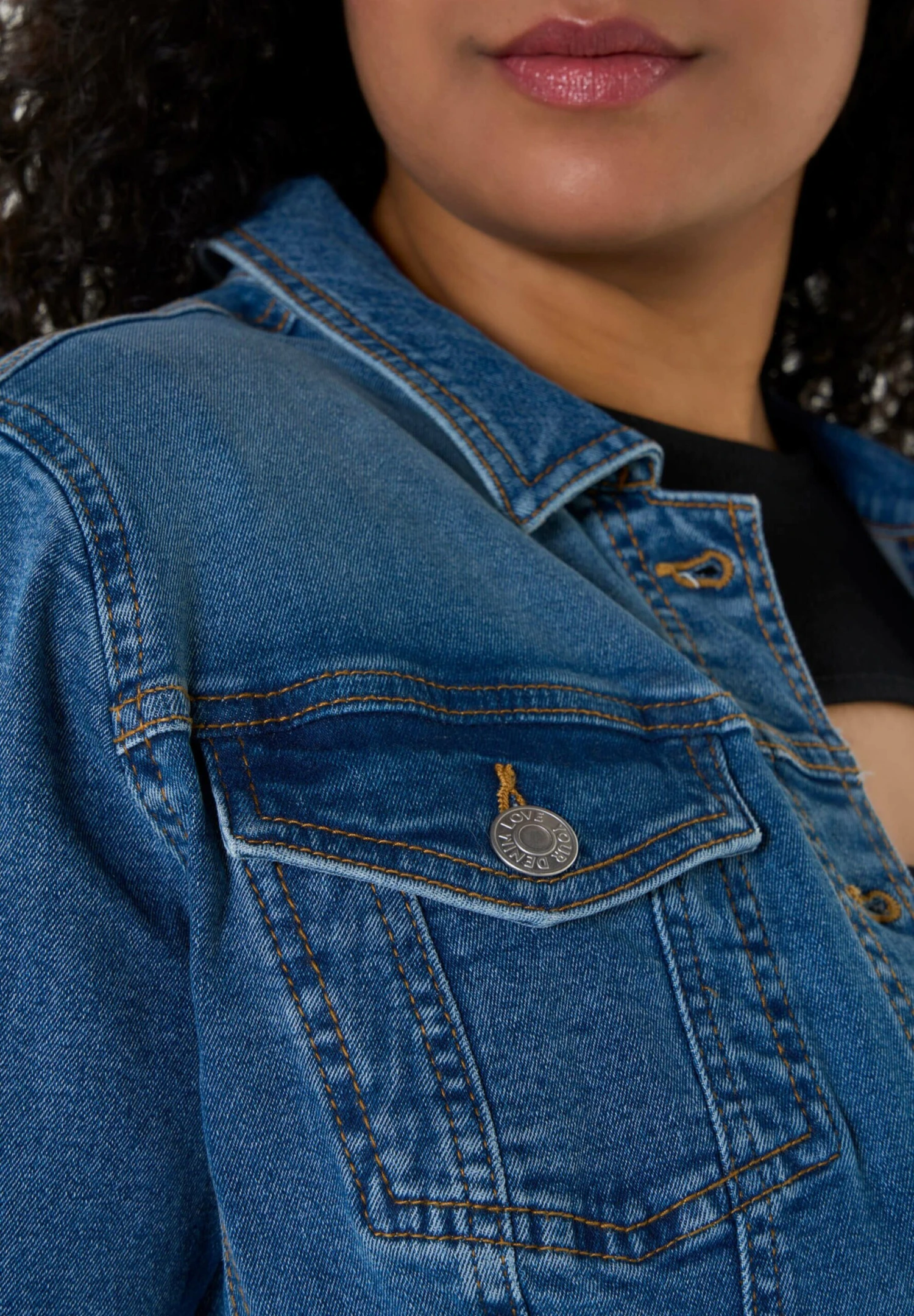 Spijkerjas - Stonewash Denim 6 Spijkerjas - Stonewash Denim - Afbeelding 4