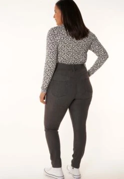 Shaping Sculpts - Jeans Skinny Fit - Grey -Ms Mode d6ab7dafab804e04a38515e133dbca43