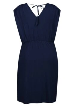 Met Houten Detail - Jurk - Navy Blue 14 Met Houten Detail - Jurk - Navy Blue -Ms Mode ee2147a1d7be49c6937865502b029eeb