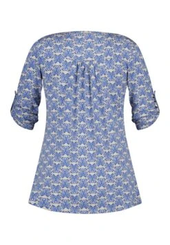 E-Fabiola Print - Blouse - Multi Blue -Ms Mode ee6f173c09cf4edf86df558ca46060d6