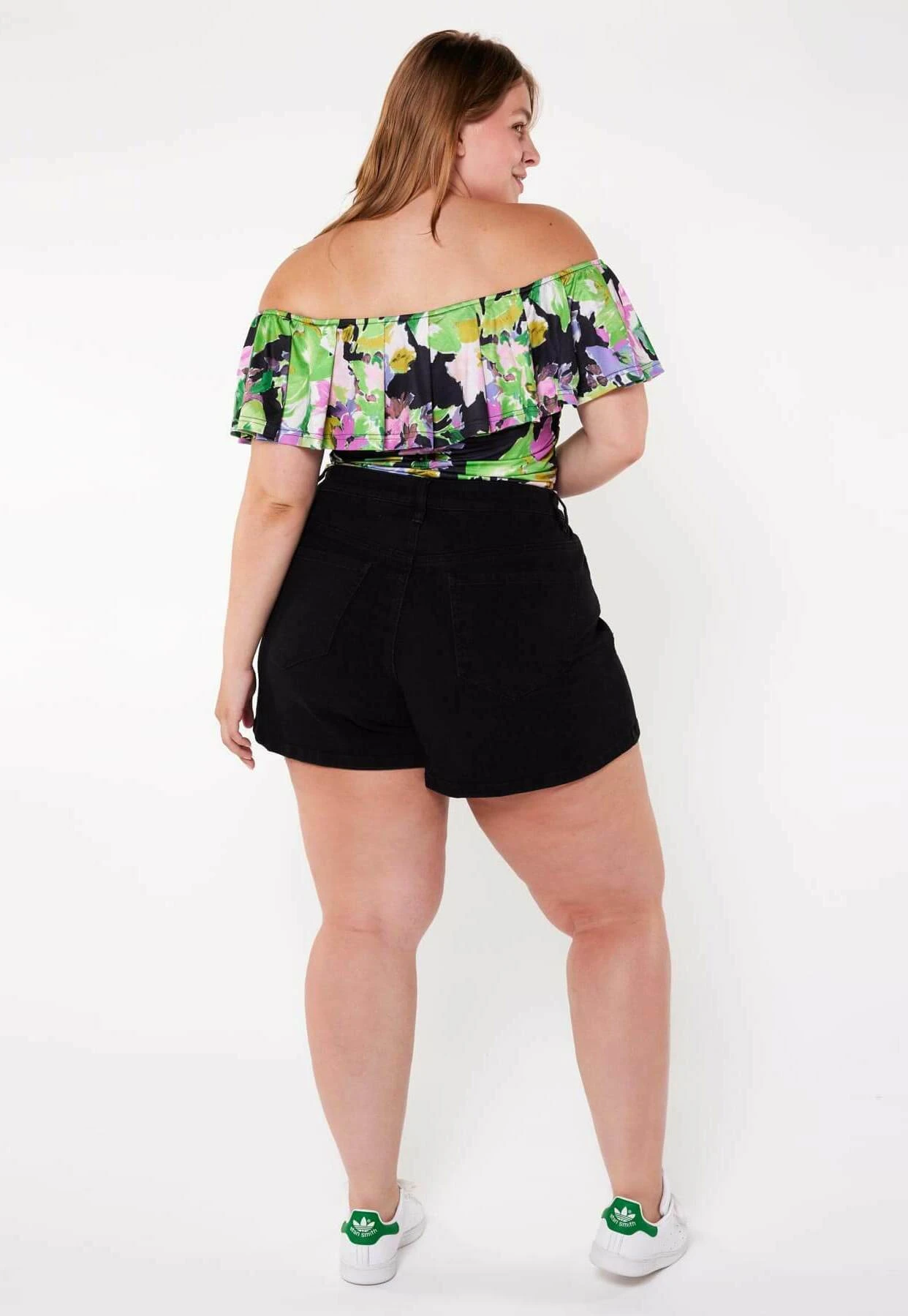 Jeansshort - Grey 5 Jeansshort - Grey - Afbeelding 3