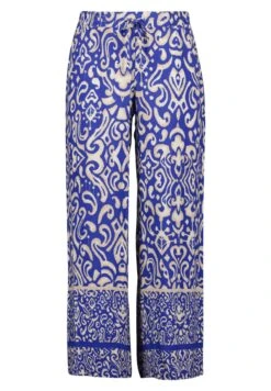 Wijde Met Paisley Print - Broek - Multi/Blue -Ms Mode f7412f98dda94c07947db474d57d9ea5