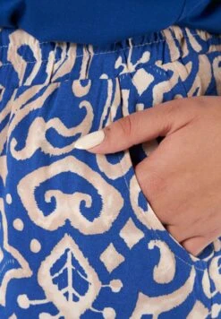 Wijde Met Paisley Print - Broek - Multi/Blue -Ms Mode f8232a1aaeab4e4bb1cbb59acbaf7c0e
